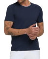 Wilson Tennis-Tshirt Crew Team Seamless navyblau Herren
